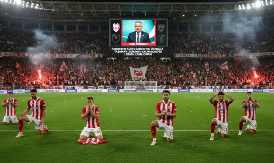 Rıza Perçin’den Olay Sözler: Antalyaspor Veda Etti
